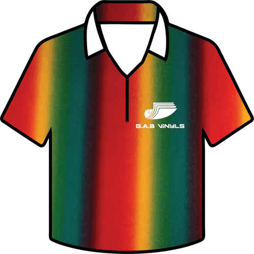 Metallic Pattern HTV :- Rainbow Stripe - Metre