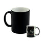 Sublimation Blank Ceramic Colour Changing Mug - 11oz - Black