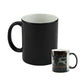 Sublimation Blank Ceramic Colour Changing Mug - 11oz - Black