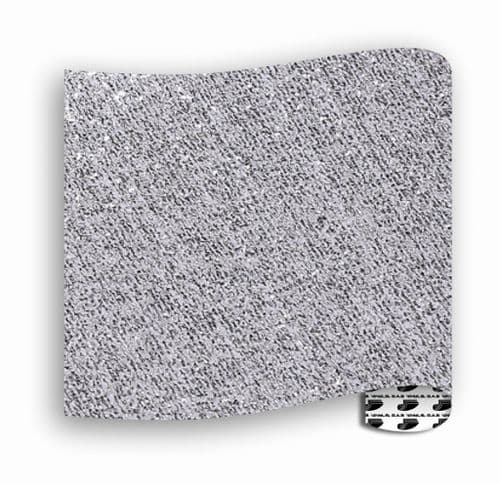 Glitter Patterns (Textured) - Silver Lines - Mini Roll